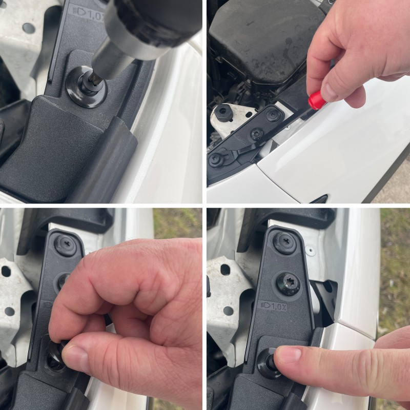 Auto bevestiging clips 240 delig