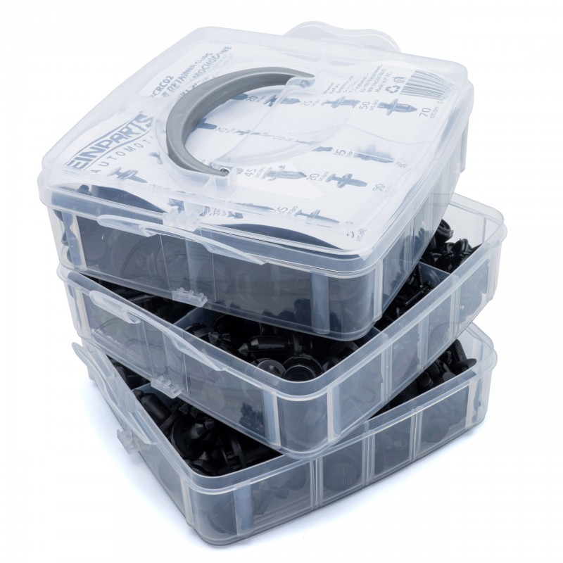 Auto bevestiging clips 620 delig met demontage gereedschap