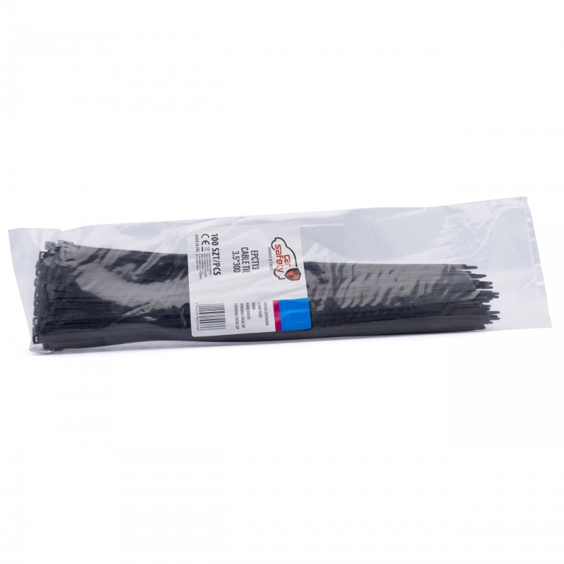 Kabelbinders / Tiewraps 3.5*300mm - 100 stuks