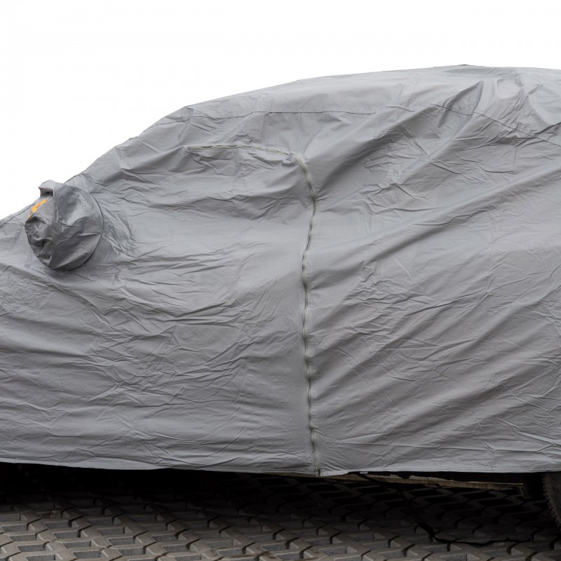 Autohoes - Grijs - 430x165x119mm - Peva UV-bestendig