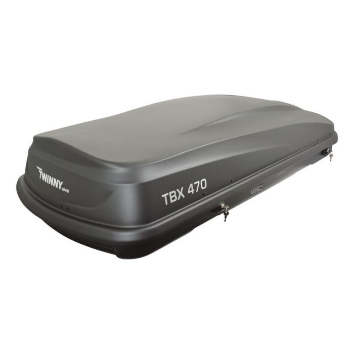 Twinny Load Dakbox TBX 470 Liter Mat-Antraciet 189x78x38cm