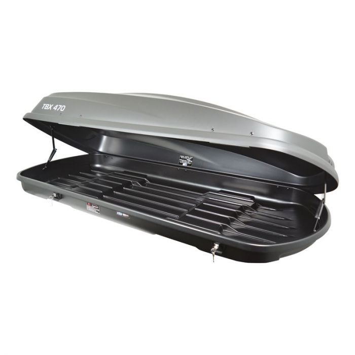 Twinny Load Dakbox TBX 470 Liter Mat-Antraciet 189x78x38cm