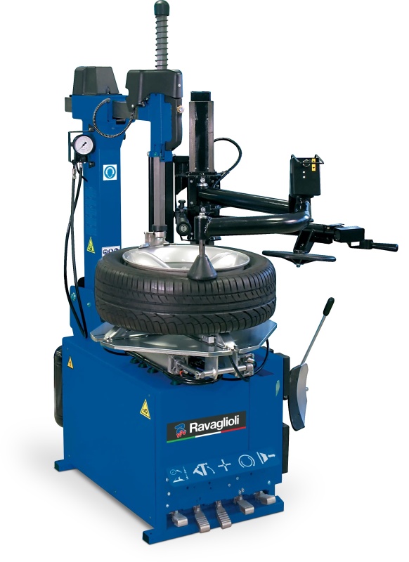 Ravaglioli - Banden monteermachine voor personenauto's en bestelwagens - 400V