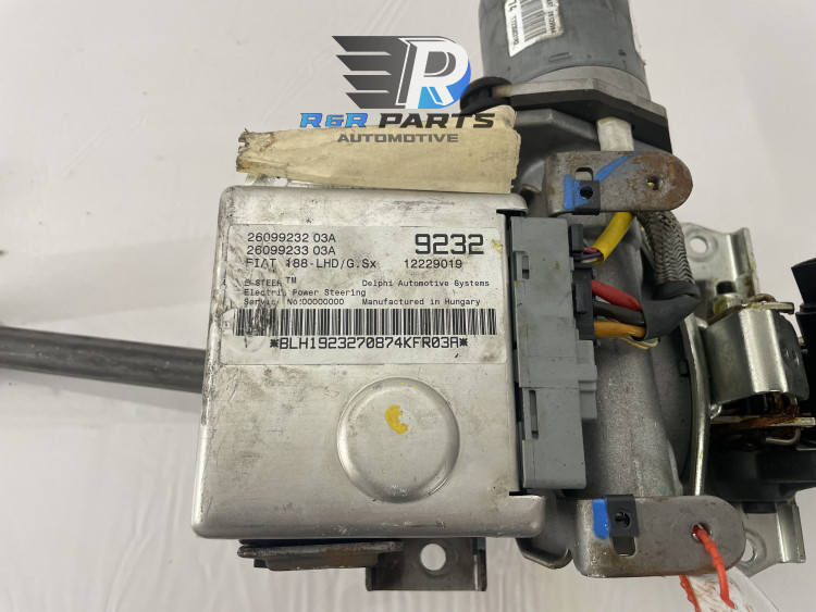 Stuurkolom - Elektrisch - Type met stuurverstelling - (Fiat punto II) - OEM: 46558348 46755205 71775550 9232