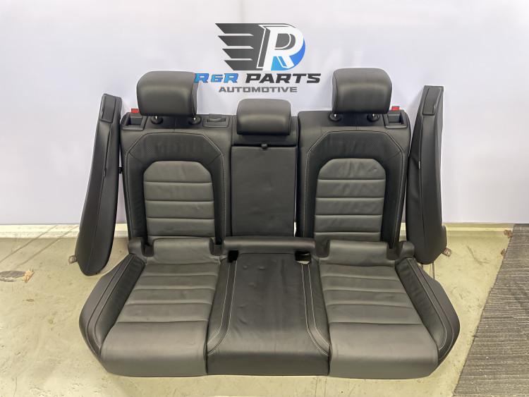 Interieur - VW Golf 7 (5G) - R-LINE - Leder Grijs / Zwart Carbon