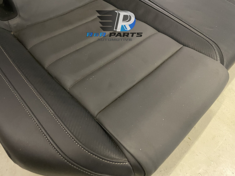 Interieur - VW Golf 7 (5G) - R-LINE - Leder Grijs / Zwart Carbon
