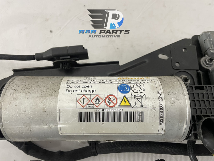 Startstop set - Computer met module - (PSA) - OEM: 9801739380 + 9678273280
