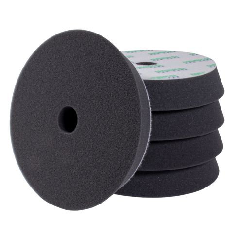 Gecko Polijstpad Zacht Zwart 150mm 5st (Voor Steunplaat 125mm)