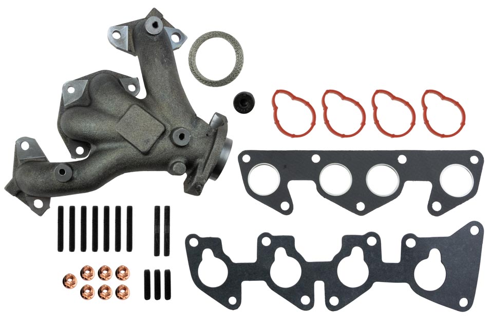 Uitlaatspruitstuk - Met pakkingen - (Renault/Dacia 1.4/1.6)