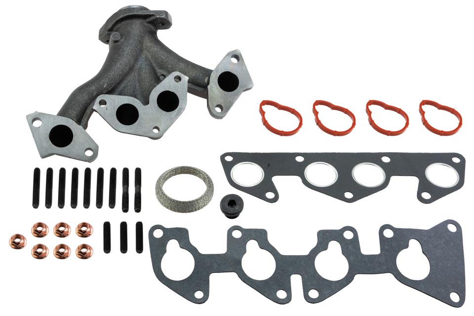 Uitlaatspruitstuk - Met pakkingen - (Renault/Dacia 1.4/1.6)