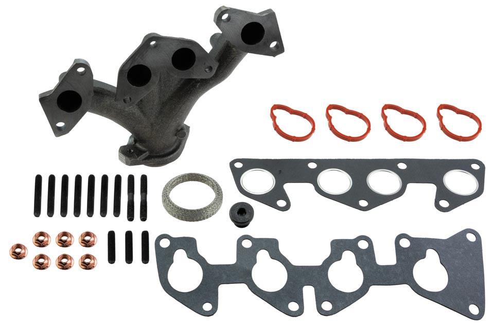 Uitlaatspruitstuk - Met pakkingen - (Renault/Dacia 1.4/1.6)