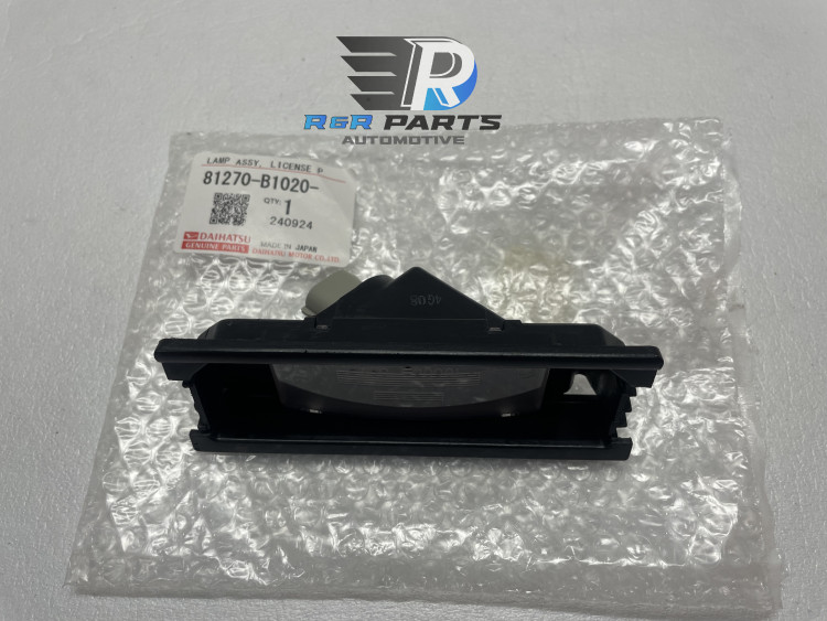 kenteken verlichting - (Daihatsu Materia) - OEM: 81270-B1020