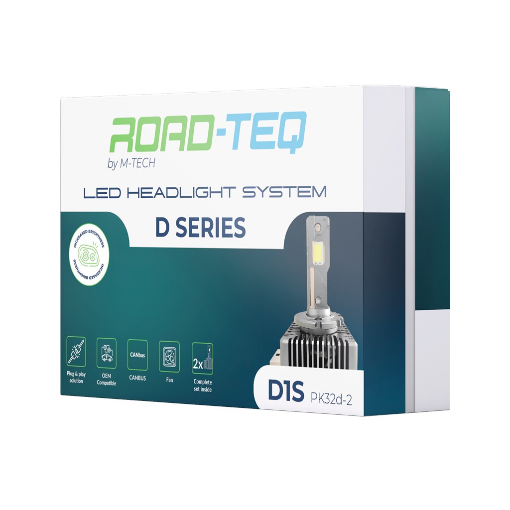 D1S LED Set - 6800 Lumen - 6000K - Plug&Play - Set van 2 