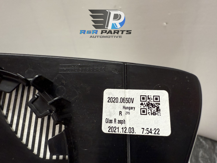 spiegelglas rechts - Verwamrd - Oirigneel - (BMW) Alleen voor facelift modellen - OEM: 51167441034