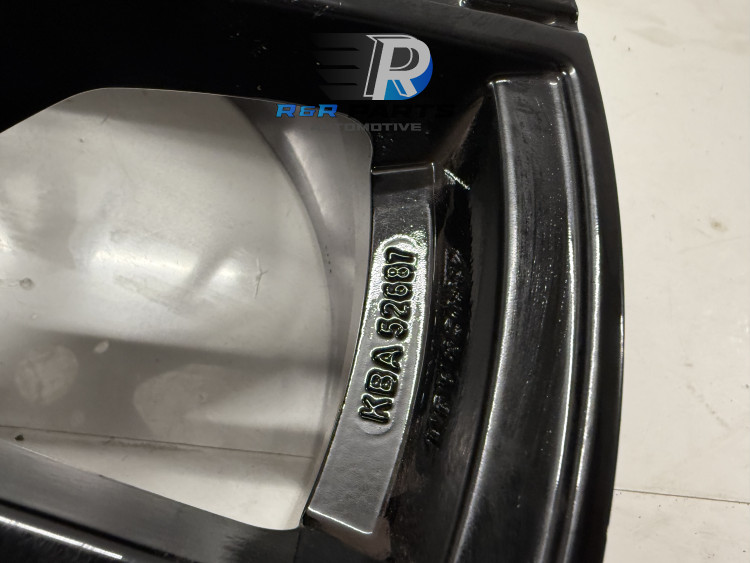 Velg - Zwart - Gunner188 - 8.0x18 5x112 ET35 - Zwart gepolijst - KBA52687