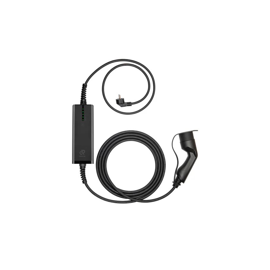 Bas One Mobiele lader - Zwart - Type 2 - 10M 