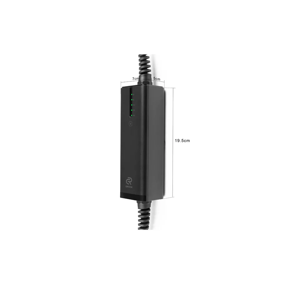 Bas One Mobiele lader - Zwart - Type 2 - 10M 
