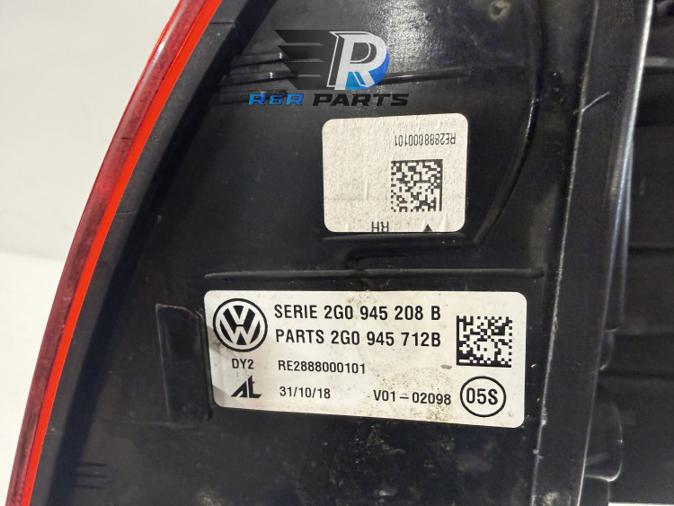 Achterlicht rechts - LED - Volkswagen Polo (AW1) - OEM: 2G0945208B