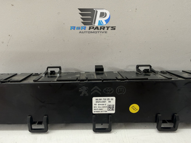 Kachelbediening paneel - Citroen / Peugeot / Opel - OEM: 98081722ZD