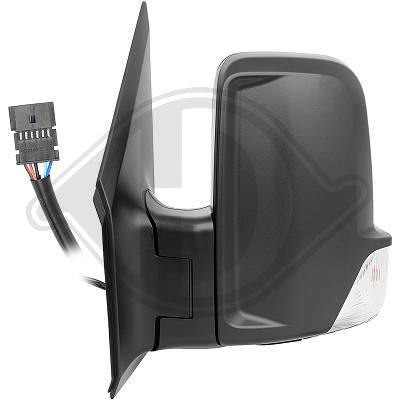 Buitenspiegel links - Vw Crafter (Elektrisch bediend / Korte arm)