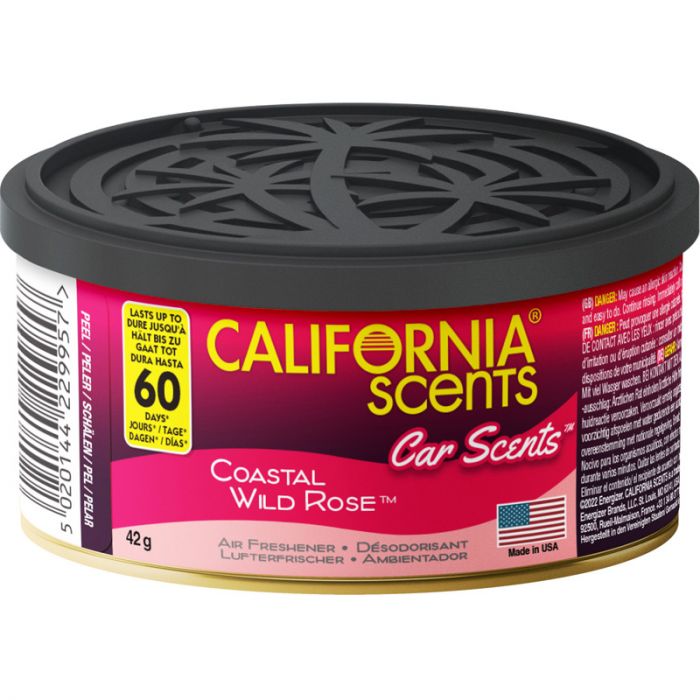 California Scents Car Scents Luchtverfrisser Can Costal Wild Rose