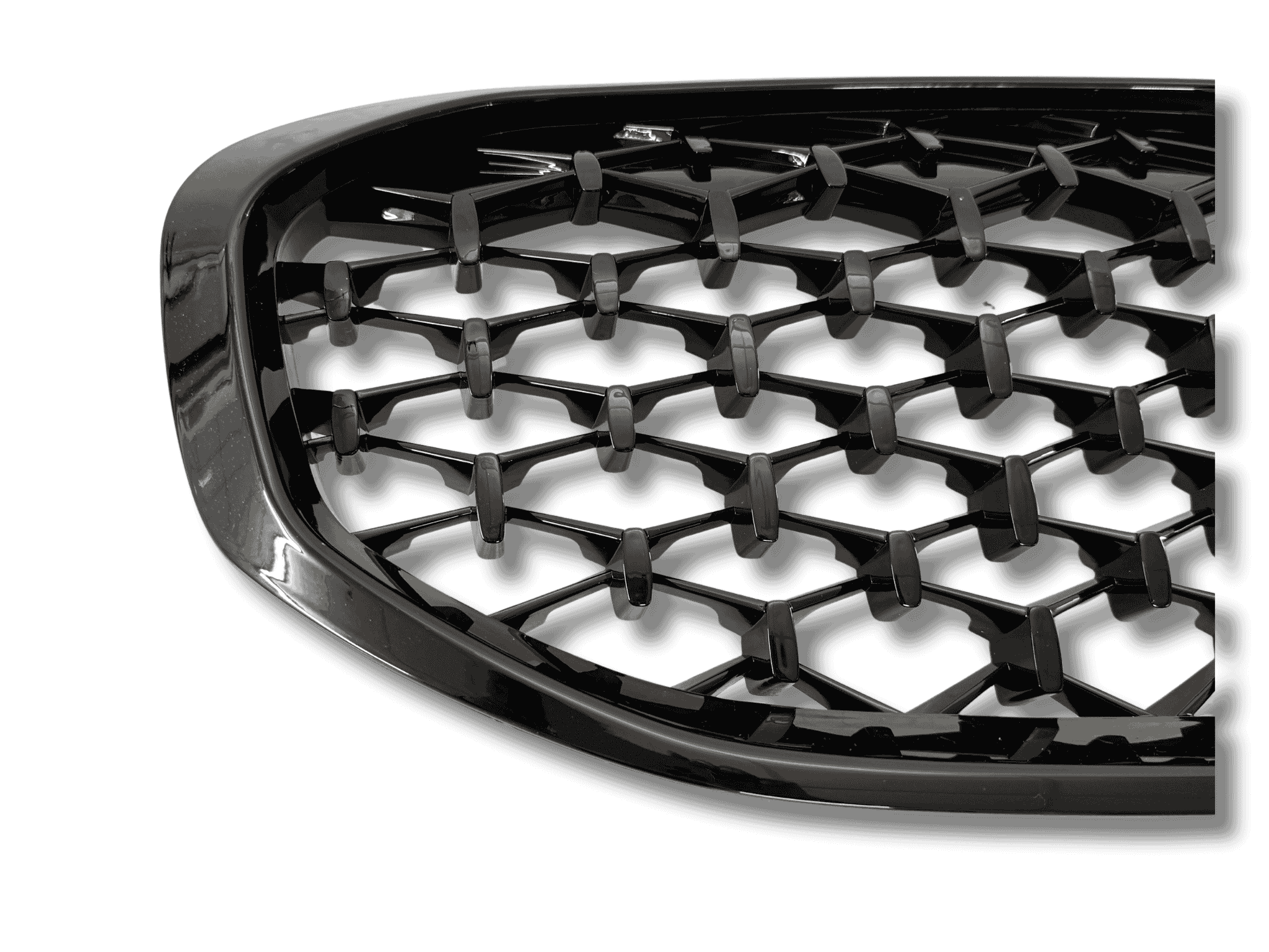 Sportieve Glanzend Zwarte Voorgrille - BMW 1-Serie (F40) – OEM: 51137450959
