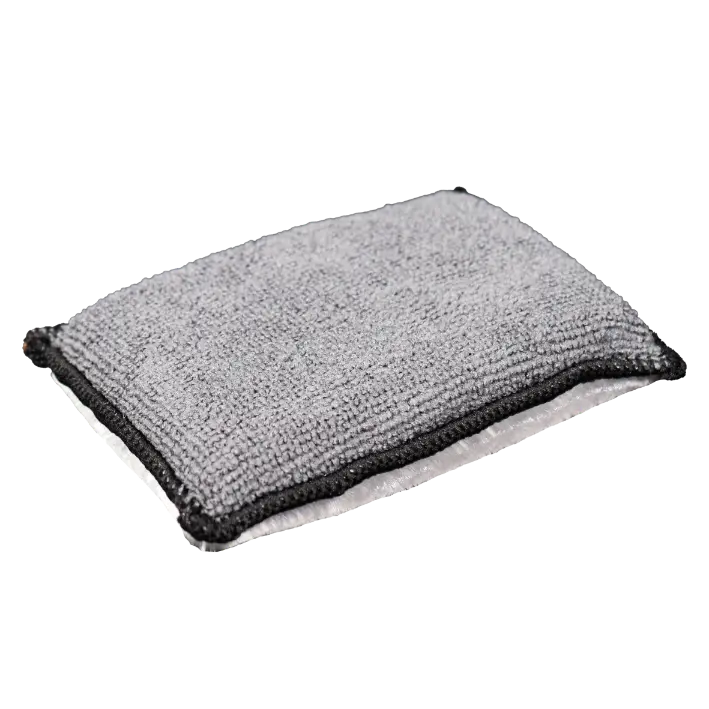 Gecko 2in1 Interieur Microvezel & Fleece Spons 13cm x 9cm x 2,5cm