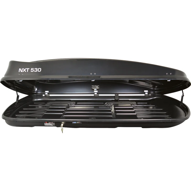 Twinny Load Dakbox NXT 530 Liter Glanzend-Zwart 201x90x40cm (Dubbelzijdig)