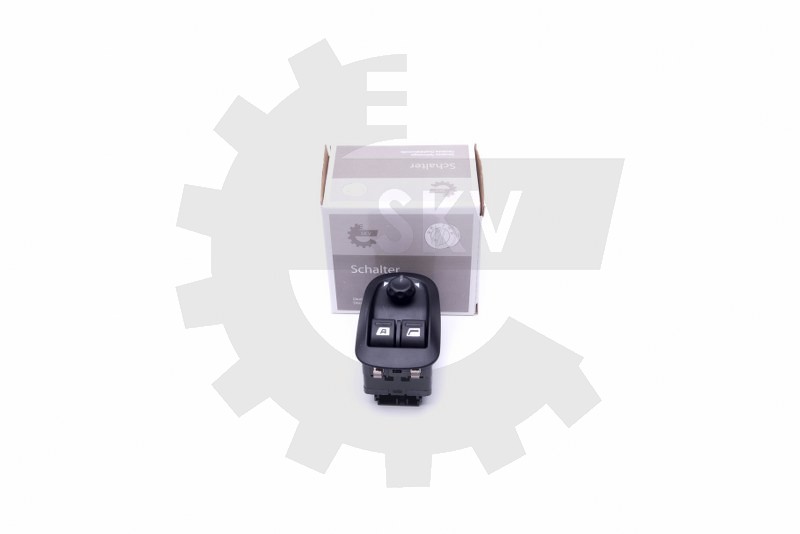 Raamschakelaar middenconsloe - 2x raam + spiegel schakelaar links voor - 17 / 7 Pins - (Peugeot 206 / 206CC)